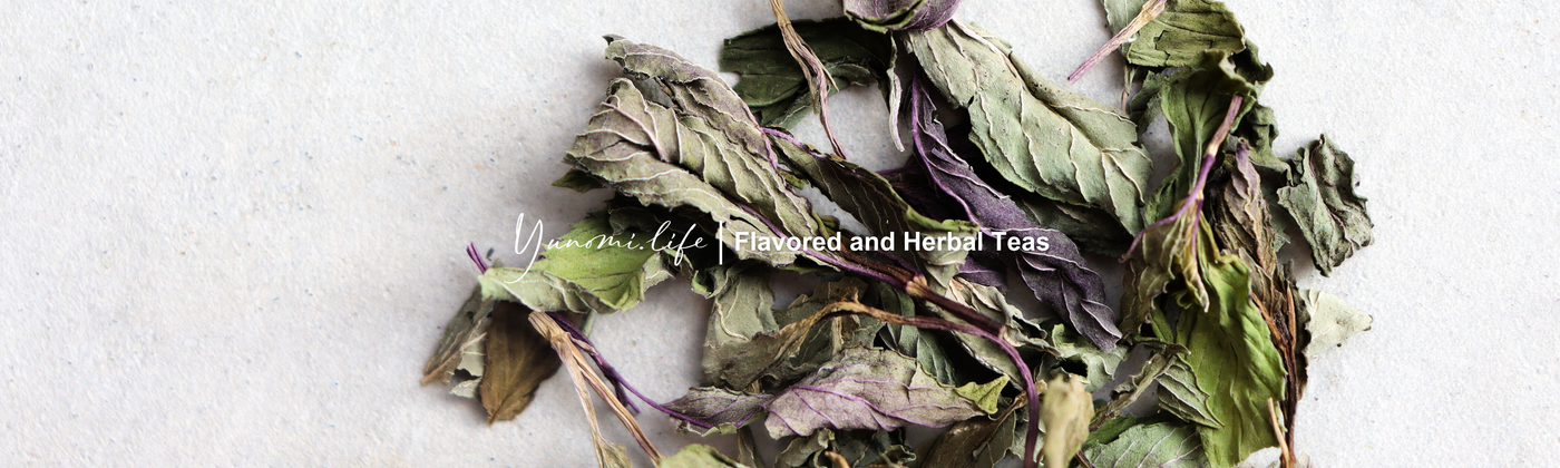 Flavored and Herbal Teas banner by natsumiya.live