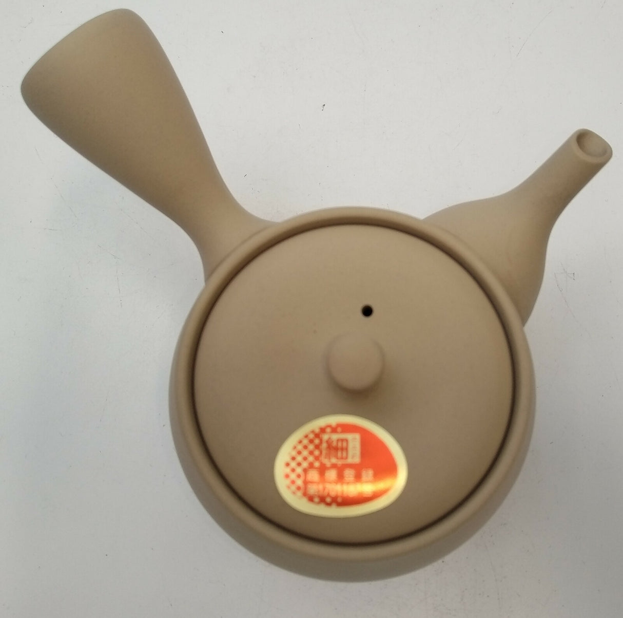 高助窯 (Y113) 高資陶苑:常滑急須 茶ポット 瓜形陶メッシュストレーナー 300ml