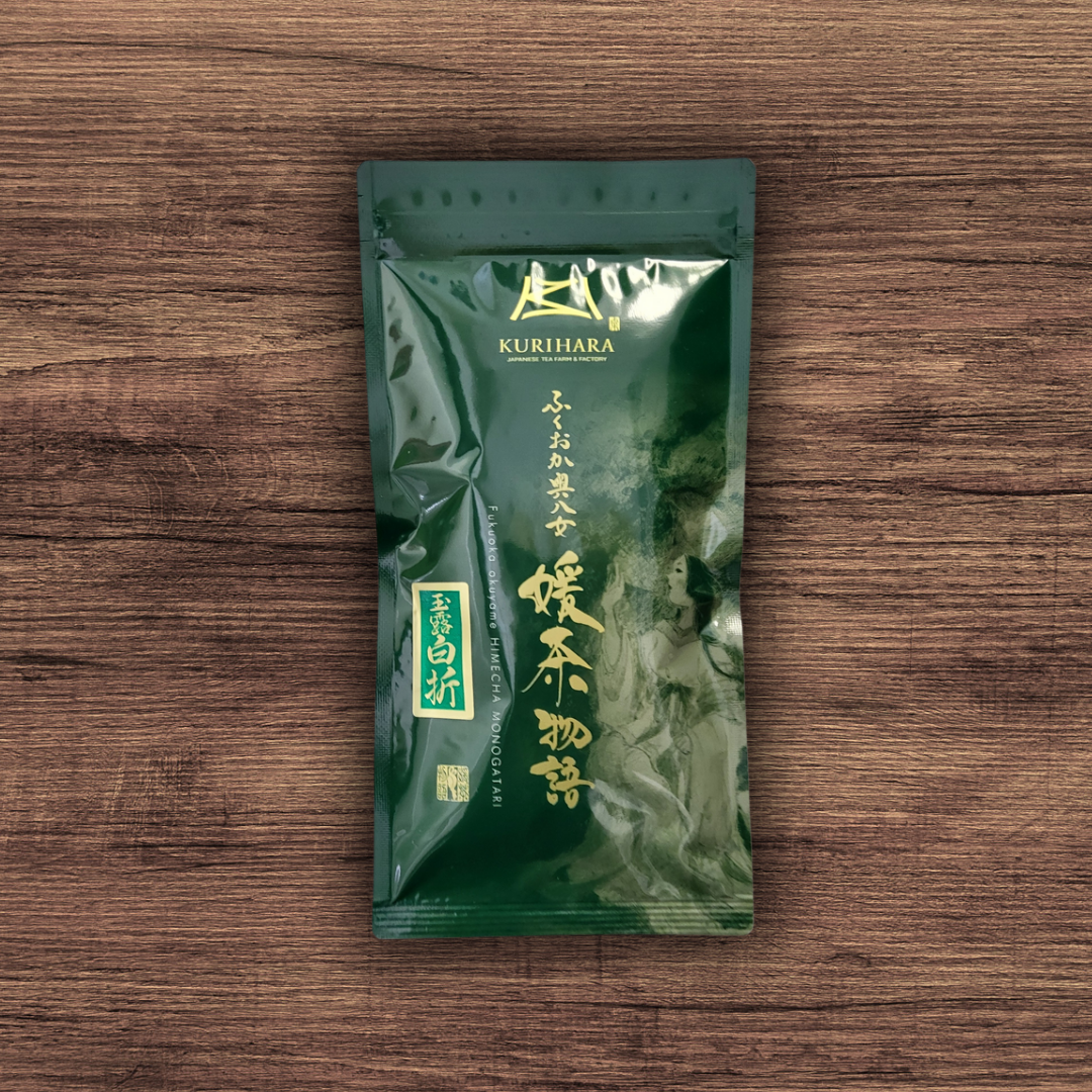 #0078.F2 🍵 2026 Kurihara Tea: Gyokuro Shiraore (Karigane Kukicha) Leaf Stem Tea 玉露白折
