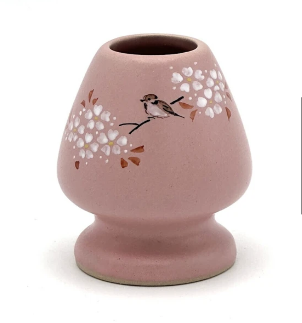 なごみ:茶筅立て、茶筅立て(桜に雀、桜に雀)