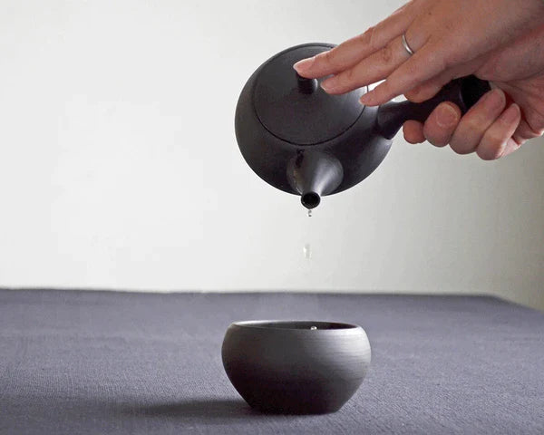 SALIU - Black Tokoname Kyusu Tea Pot -RYO- 急須 凌
