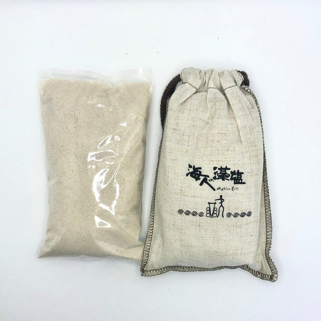 Amabito no Moshio Gourmet Seaweed Salt with Gift Bag by Kamagari Bussan - natsumiya.live