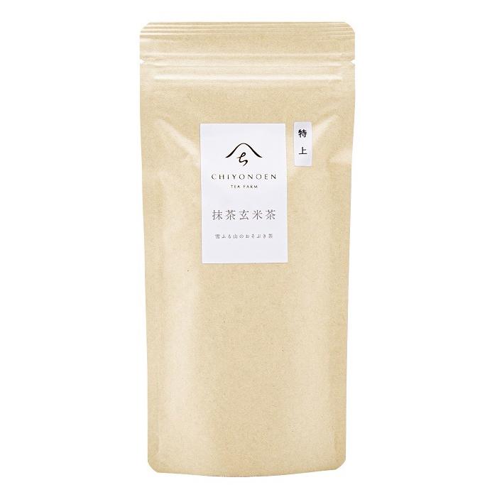 Chiyonoen Tea Garden: #18 Mountain-Grown Premium Genmaicha with Matcha 100g 特上抹茶入玄米茶 - natsumiya.live