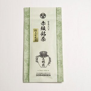 Dobashien Tea #15: Kakegawa Series: Premium Spring Fukamushi Genmaicha from Shizuoka 特上玄米茶 - natsumiya.live