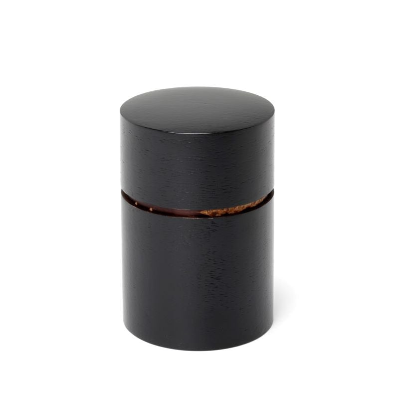 Fujiki Denshiro: Obizutsu Tea Canister - Bukeyashiki 帯筒茶筒ぶけやしき - natsumiya.live