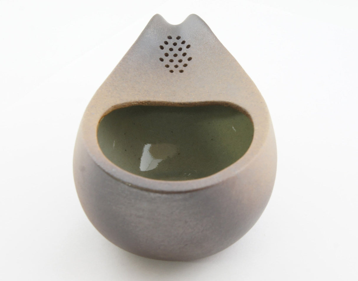 Fujisou: Bankoyaki Hitoshizuku Kyusu Tea Pot (100 ml) ひとしずく(小) - natsumiya.live
