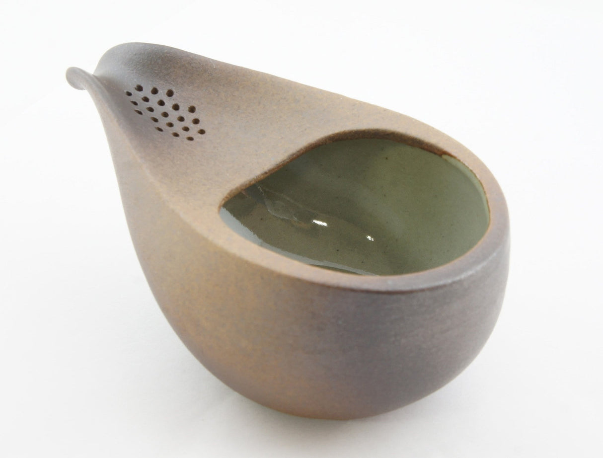 Fujisou: Bankoyaki Hitoshizuku Kyusu Tea Pot (100 ml) ひとしずく(小) - natsumiya.live