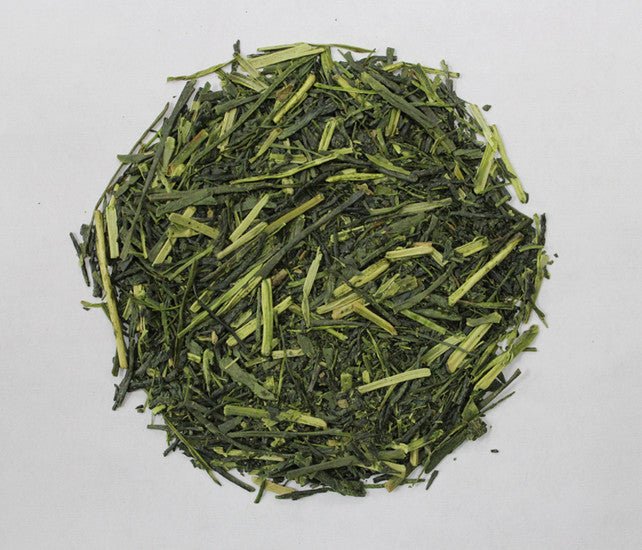 Furuichi Seicha: #14 Karigane Kukicha with Uji Matcha 宇治抹茶入り雁金 (100g) - natsumiya.live