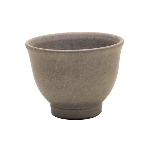 都築裕:花びら 常滑絞り出し急須 急須(60ml)&カップ(30ml) 茶 高台絞り出し急須 花びら