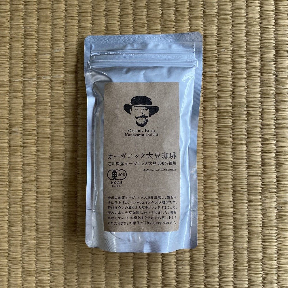 Kanazawa Daichi: Organic Roasted Soybean Powder Coffee - natsumiya.live