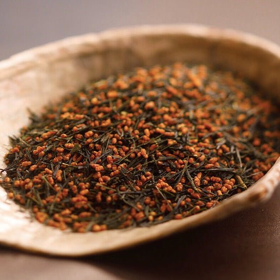 Shogyokuen: Ichibancha Genmaicha Made with Premium Spring Green Tea - natsumiya.live