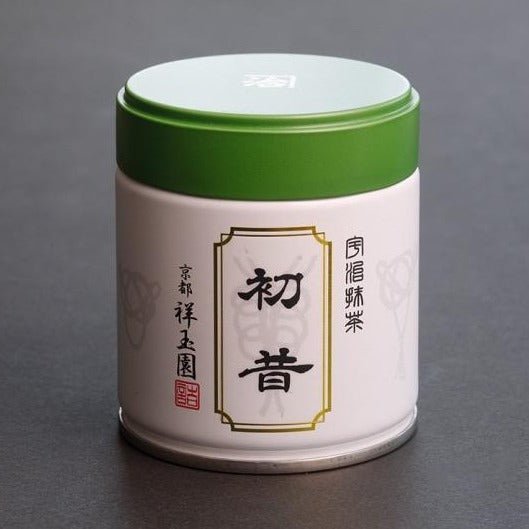 Shogyokuen: Matcha Hatsu Mukashi, Imperial Ceremonial Grade (40g can, Spring Harvest) 初昔 - natsumiya.live