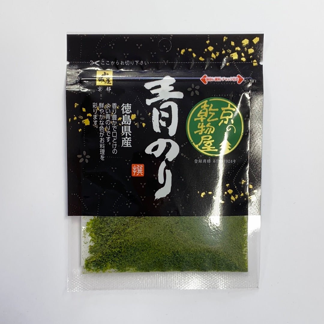 Tokushima Aonori Seaweed, Kyo no Kanbutsuya 京の乾物屋 徳島県産 青のり - natsumiya.live