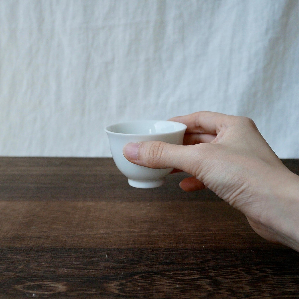 Yamatane: Tea Professional's White Porcelain Tea Cup - Small - natsumiya.live