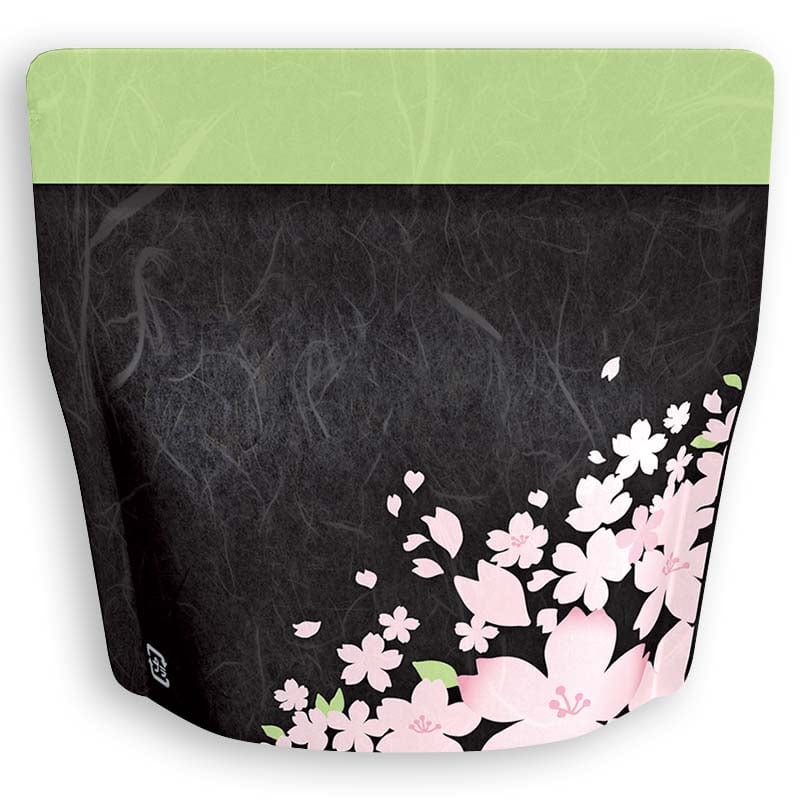 Yoshimura Pack 1364 Resealable Washi Paper Bag Falling Sakura Petals さくら - natsumiya.live