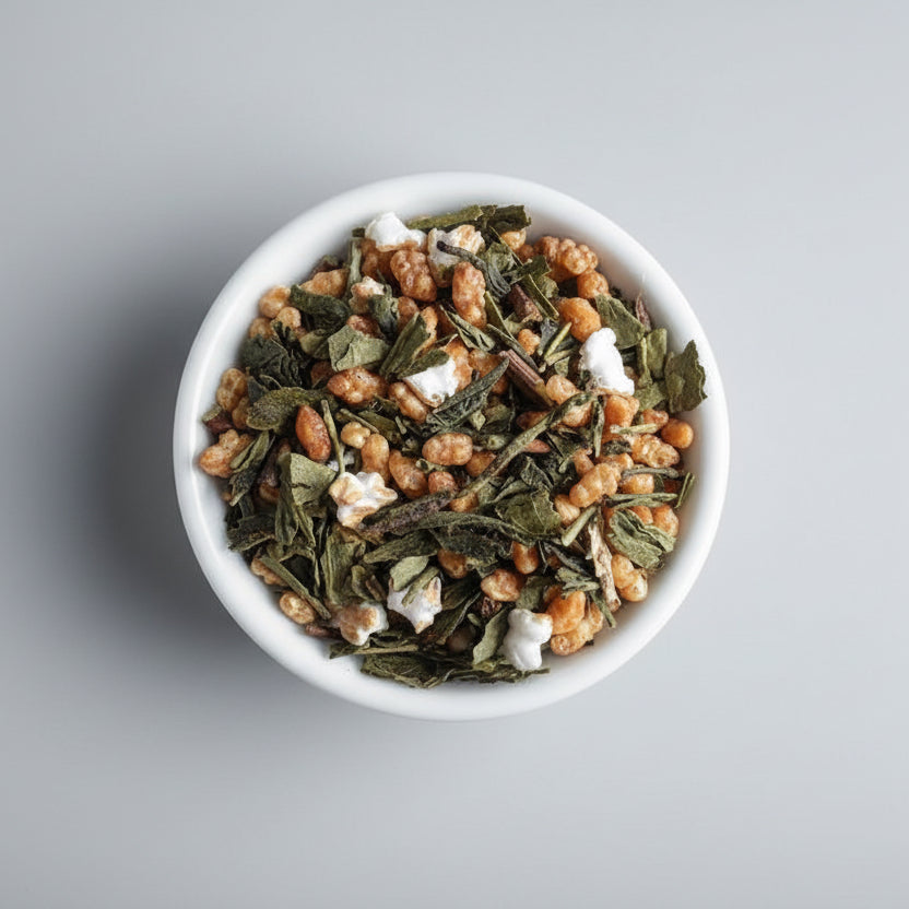 Yunomi Tea House Blend: Genmaicha Brown Rice Green Tea - natsumiya.live