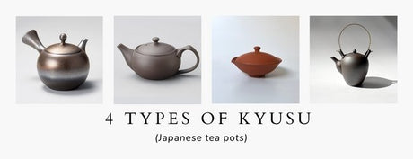 4 Types of Kyusu (Japanese tea pots) - natsumiya.live