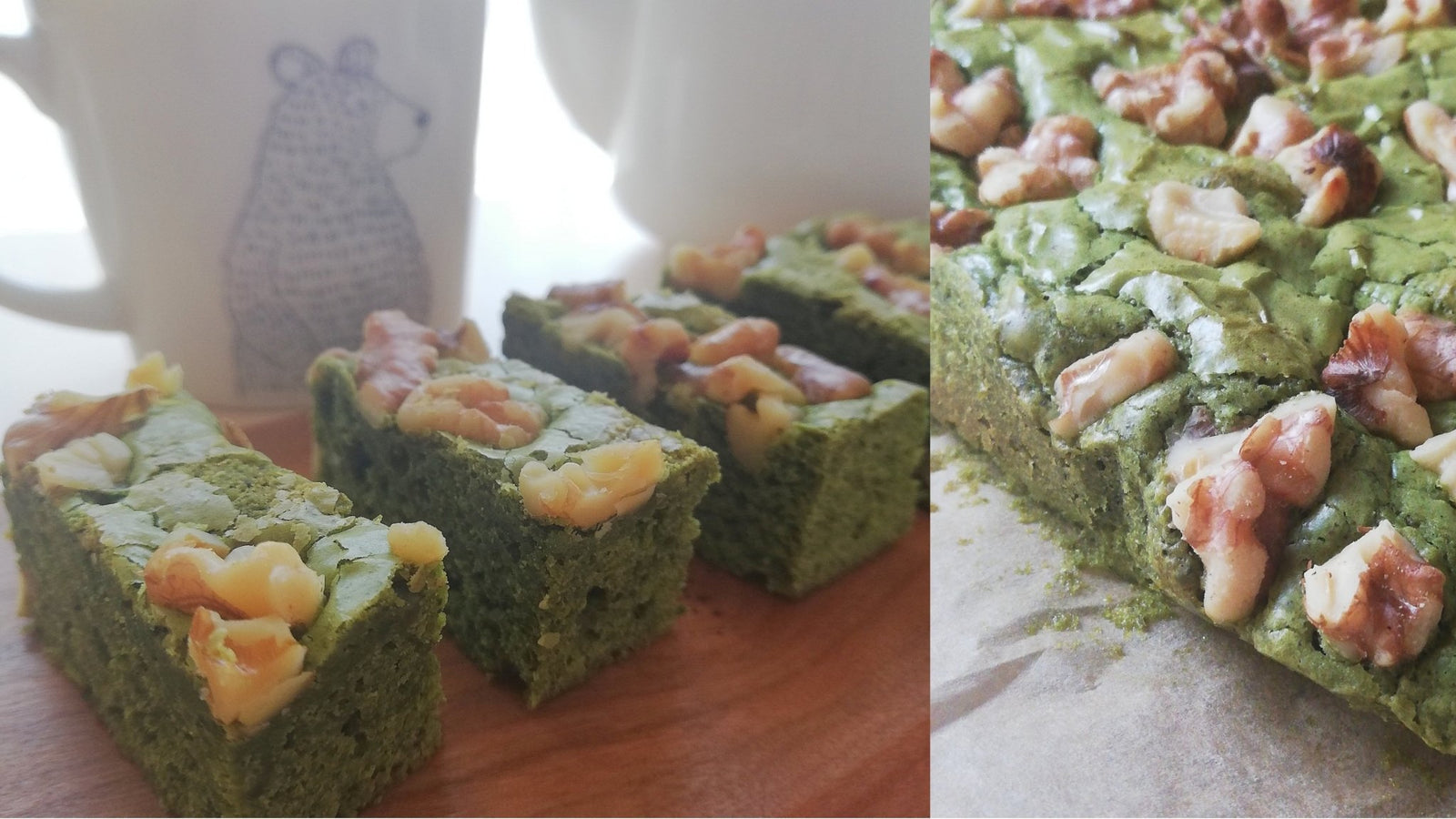Enjoy the Rich Taste  - Matcha White Brownie Recipe - - natsumiya.live