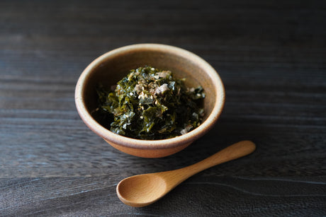 Green Tea Tsukudani (Simmered Green Tea Leaves)