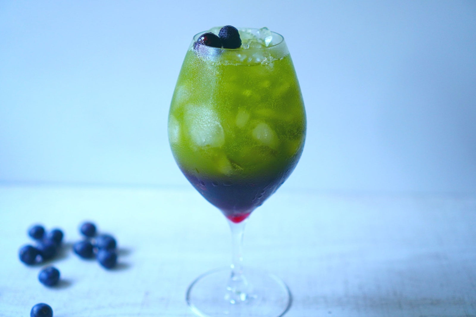Matcha Blueberry Mocktail Recipe - natsumiya.live