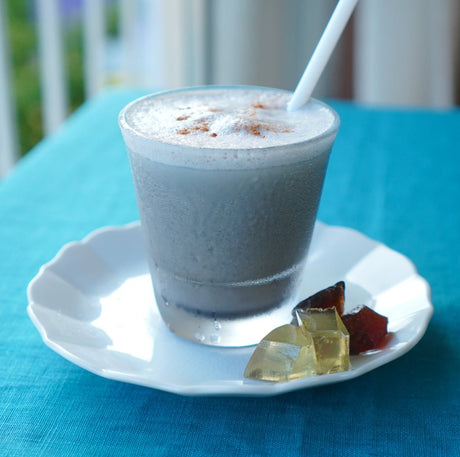Recipe for Frozen Kurogoma Kinako Latte (フローズン黒ごまきなこラテ) - natsumiya.live