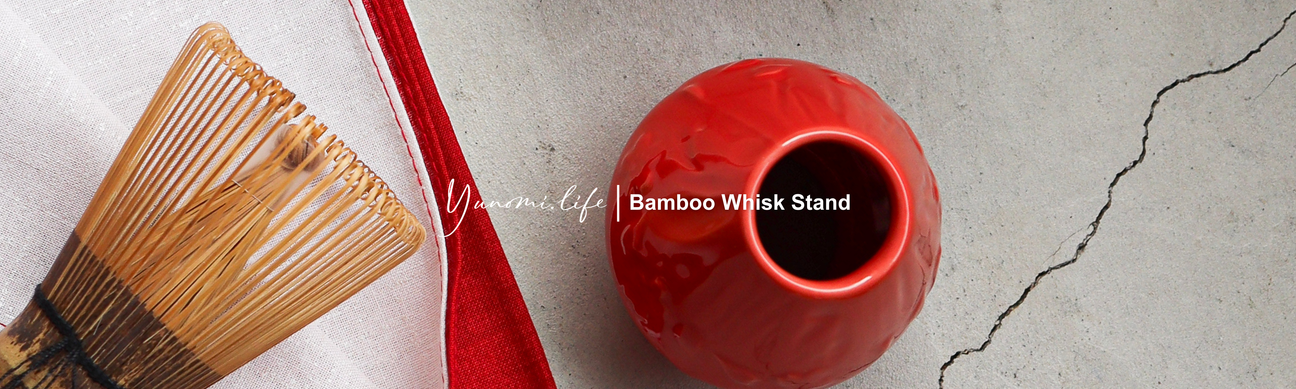 Bamboo Whisk Stand (Chasen Holder) - natsumiya.live