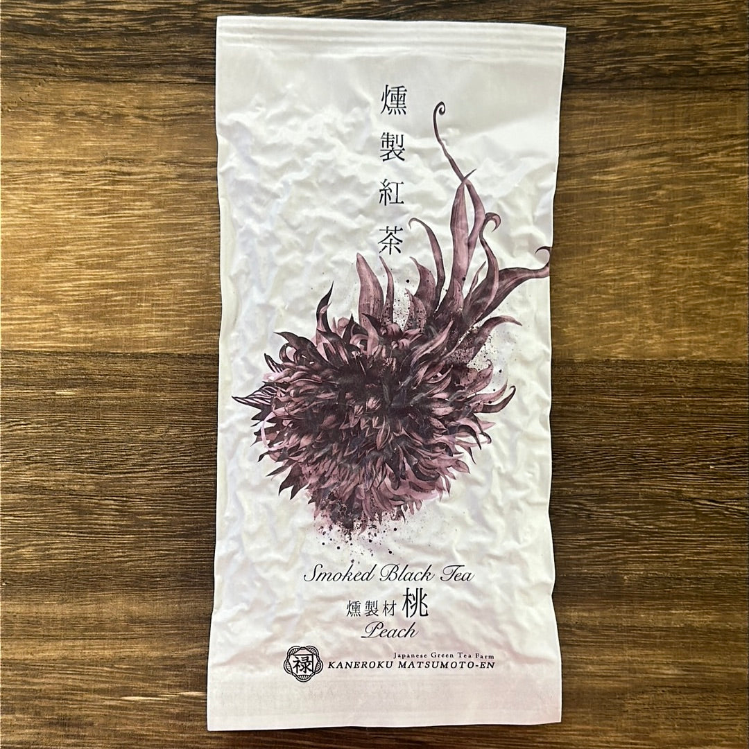 #0371.S5 兼六松本茶園：桜の木のスモーク紅茶 燻製紅茶 桜