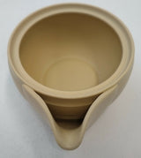 高助窯 (Y119) 高資陶苑: 常滑宝瓶急須 サンドイエロー セラミックメッシュストレーナー 160ml