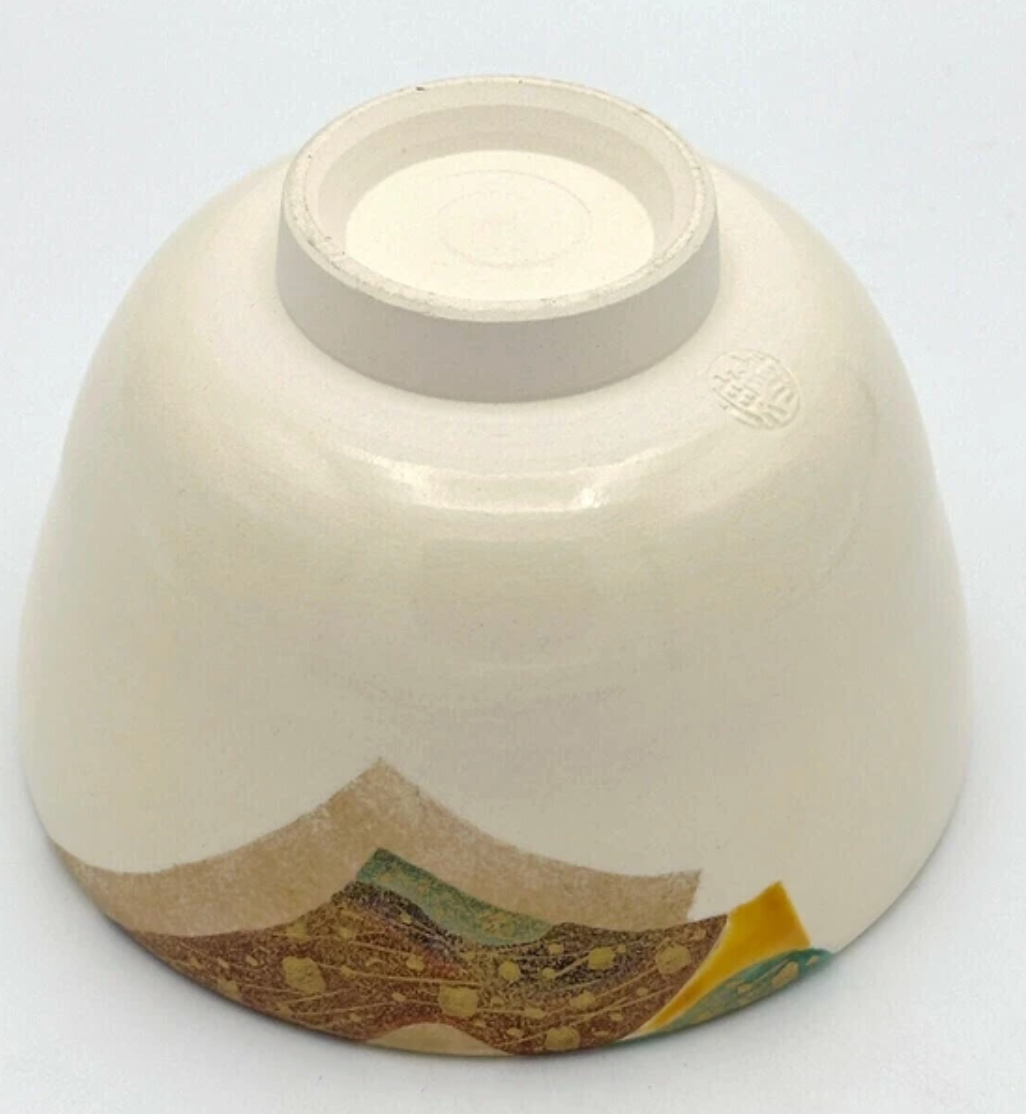 なごみ：京焼抹茶椀（京焼抹茶椀 王朝紋・王朝紋）