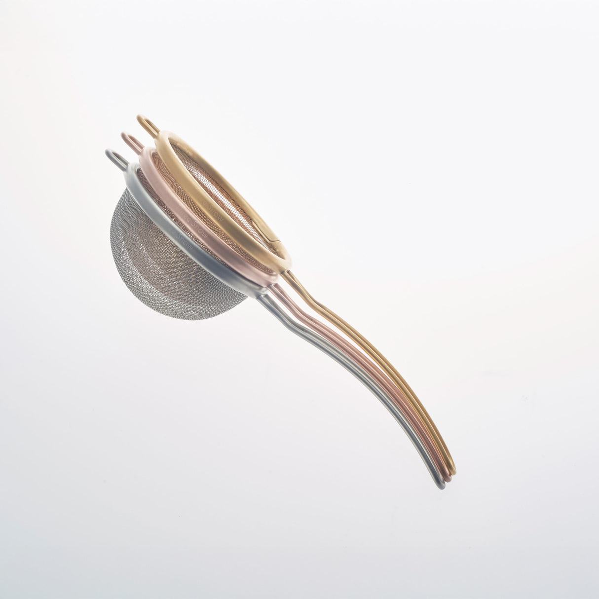 Three Snow: Matcha Chakoshi / Tea Strainer (Pink Gold - blackens as it ages)