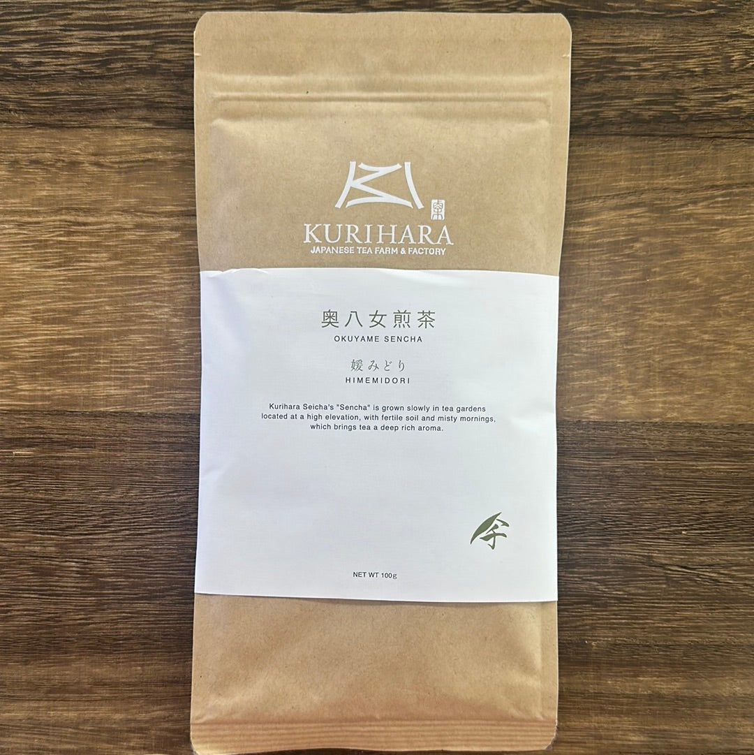 #0072.F2 Kurihara Tea #08: Premium Sencha Hime Midori - Naturally Grown 媛みどり