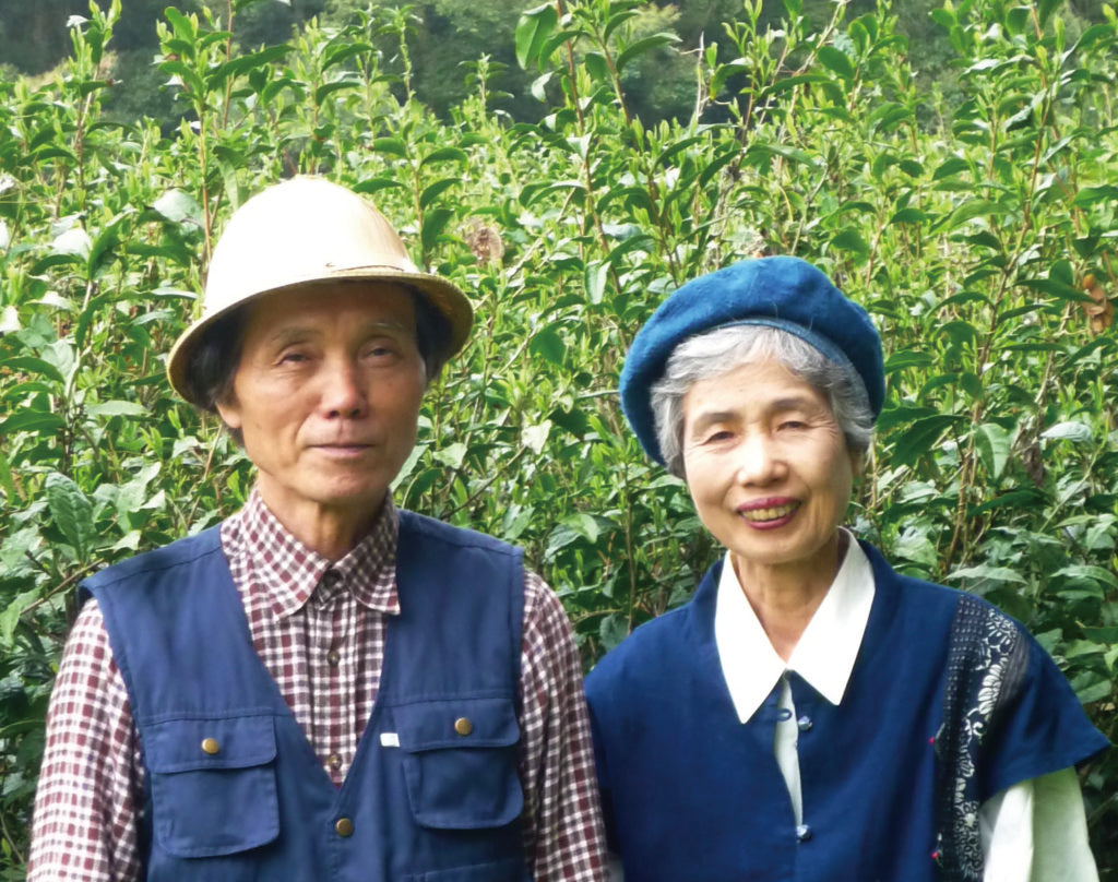 川上さんの真備寒茶 冬摘み薪焙煎茶
