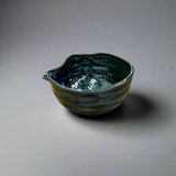 西庵窯：萩イラボ 抹茶ボウル 注ぎ口付き 萩イラボパーティー抹茶杯
