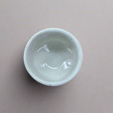Seiangama: Handmade Mino-yaki Guinomi Cup 5 Piece Set with Wooden Box 手造り五様ぐい呑揃