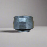 Seiangama: Handmade Mino-yaki Guinomi Cup 5 Piece Set with Wooden Box 手造り五様ぐい呑揃