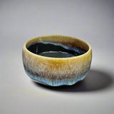 Saikai Ceramics: Hakuwan - Jatenmoku, Porcelain Matcha Bowl with Gift Box - natsumiya.live