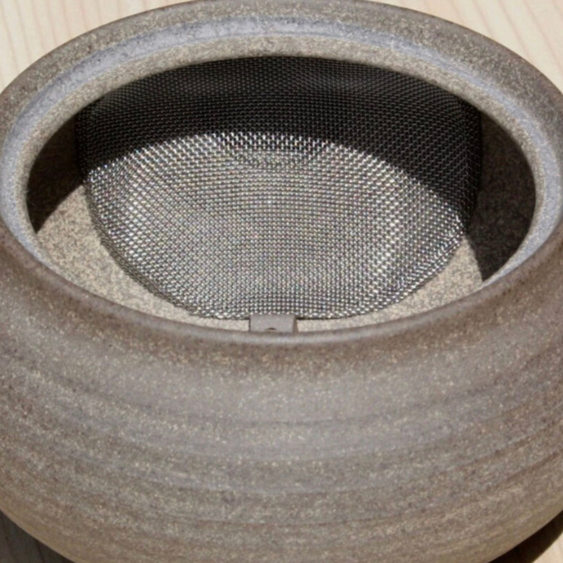 森政窯（￥428）：焼締め常滑急須（260ml）