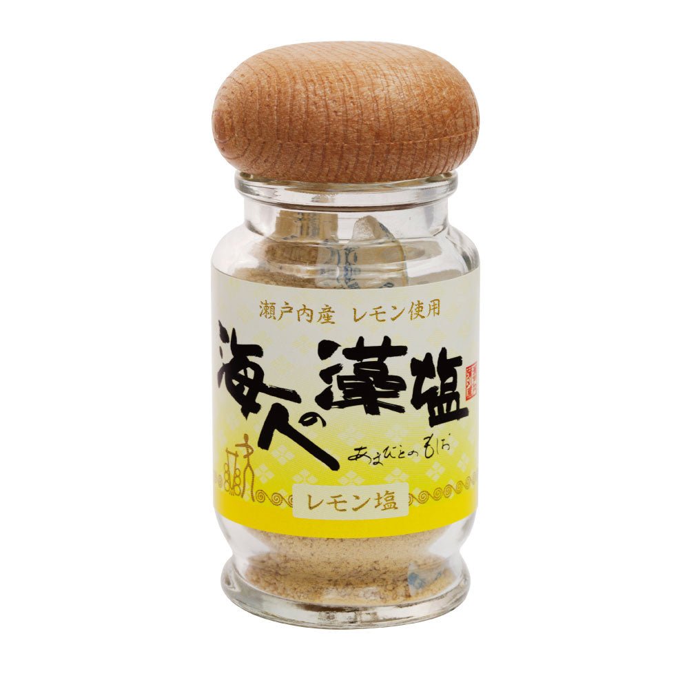 Amabito no Moshio Gourmet Lemon Seaweed Salt by Kamagari Bussan - natsumiya.live