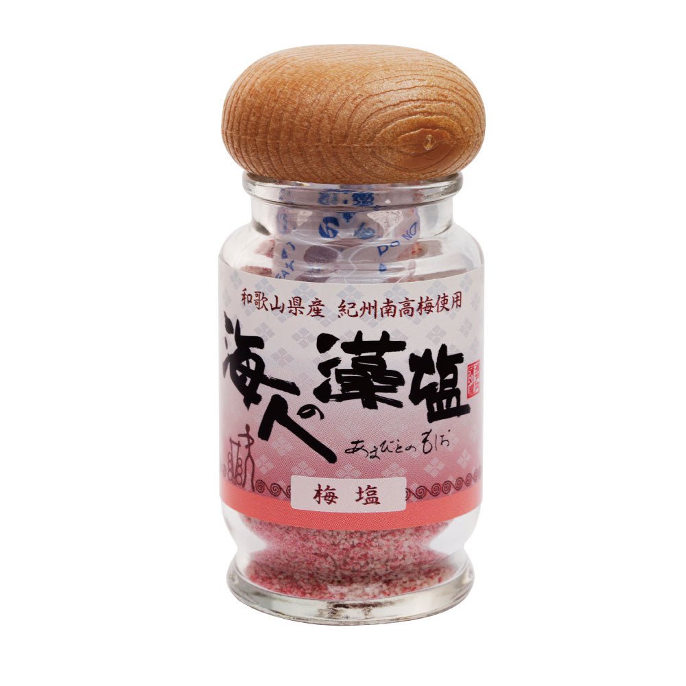 Amabito no Moshio Gourmet Ume Plum Seaweed Salt by Kamagari Bussan - natsumiya.live