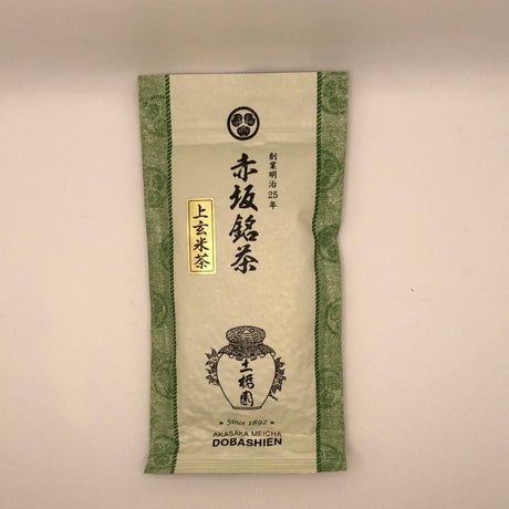 Dobashien Tea #16: Kakegawa Series: Superior Spring Fukamushi Genmaicha from Shizuoka 上玄米茶 - natsumiya.live
