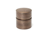 Fujiki Denshiro: Obizutsu Tea Canister - Walnut 帯筒茶筒くるみ - natsumiya.live