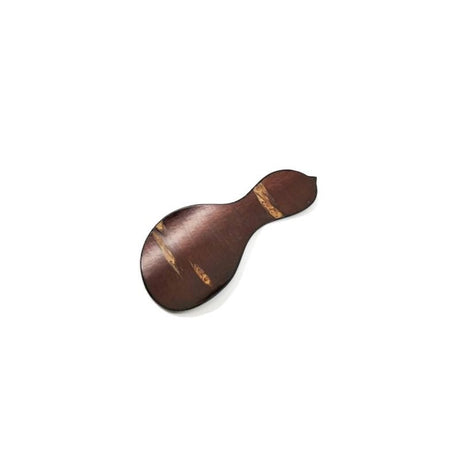 Fujiki Denshiro: Sakura Bark Tea Scoop Chasaji - Plain Bark in Gourd-shaped design 茶箕 兵丹 無地皮 - natsumiya.live