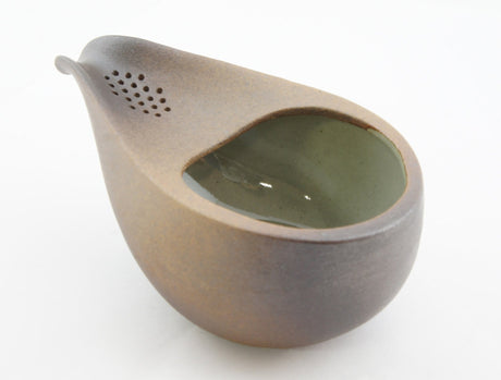 Fujisou: Bankoyaki Hitoshizuku Kyusu Tea Pot (100 ml) ひとしずく（小） - natsumiya.live