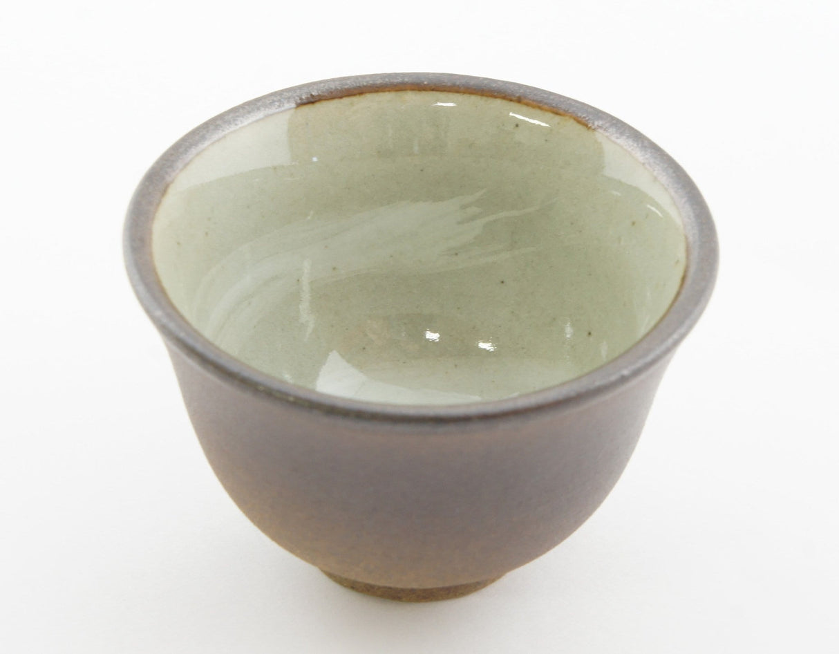 Fujisou: Bankoyaki Shizuku Tea Cup (50 ml) しずく碗（小） - natsumiya.live
