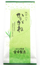 Furuichi Seicha: #14 Karigane Kukicha with Uji Matcha 宇治抹茶入り雁金 (100g) - natsumiya.live