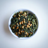 Hachimanjyu: Organic Yakushima Genmaicha Brown Rice Green Tea 有機玄米茶 (JAS certified) - natsumiya.live