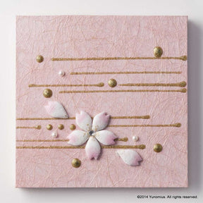 Hana & Haku: Sakura Washi Paper Panel (Pink #3) - natsumiya.live