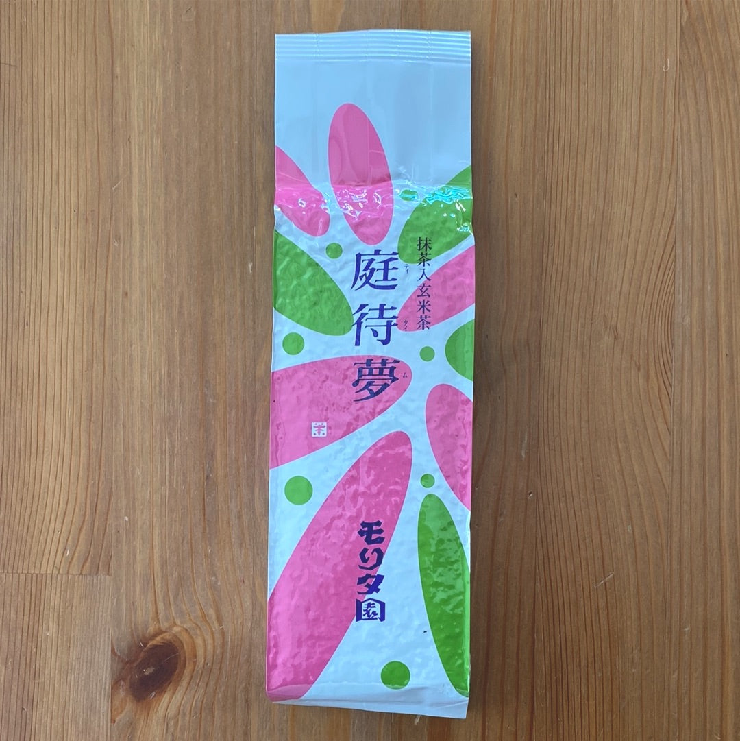 #0918.S2 森田製茶店：ティータイム 抹茶入り玄米茶（200g）