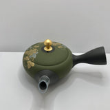 Isobe Ceramics se107: Tokoname Kyusu Golden Grapes Motif by Shouhou 250 ml 金葡萄 - natsumiya.live