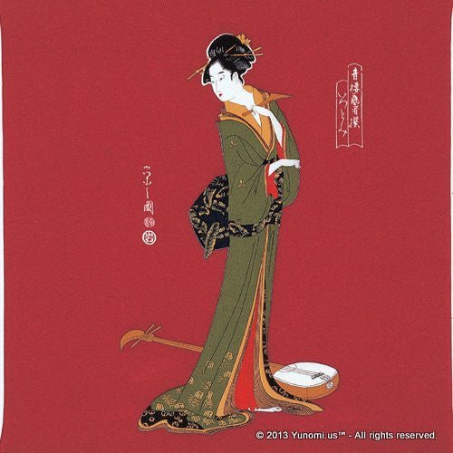 Iyo Yuinoh Center, Furoshiki: Geisha Itsutomi (large) - natsumiya.live